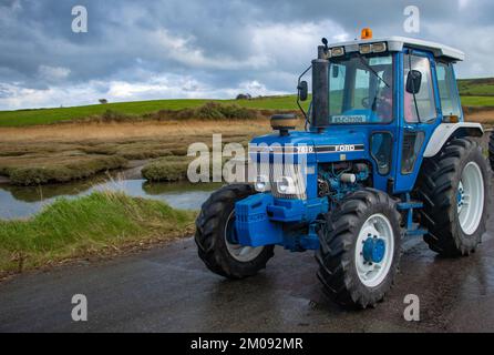 Barryroe Macra Truck and Tractor Run en aide à l'hôpital communautaire Clonakilty et à l'hôpital universitaire et hôpital Marymount, novembre 2022 Banque D'Images