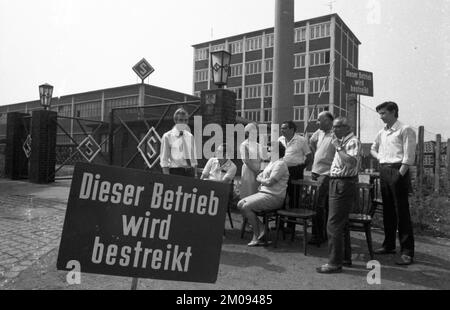 La région de la Ruhr avec des impressions photographiques dans les années de 1965 à 1970, Allemagne, Europe Banque D'Images