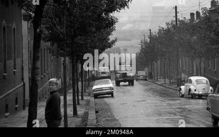 La région de la Ruhr avec des impressions photographiques dans les années de 1965 à 1970, Allemagne, Europe Banque D'Images