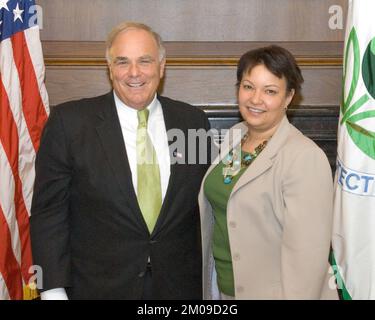 Bureau de l'administrateur (Lisa P. Jackson) - Ed Rendell, gouverneur de Pennsylvanie, Environmental protection Agency Banque D'Images