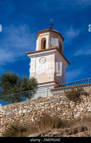 Ermita de San Cayetano y San Anton, Cantoria Town, Almanzora Valley, Almeria province, Andalousie, Espagne Banque D'Images