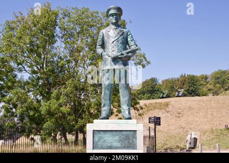 Statue du vice-amiral Bertram Ramsay Banque D'Images