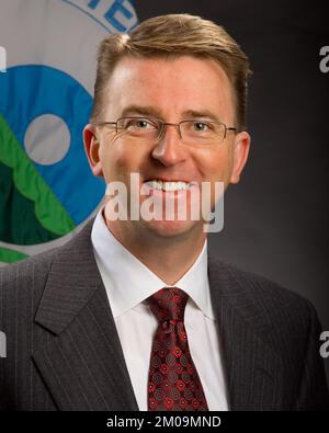 Bureau de la sécurité chimique et de la prévention de la pollution - Clive Davies Portrait , Agence de protection de l'environnement Banque D'Images