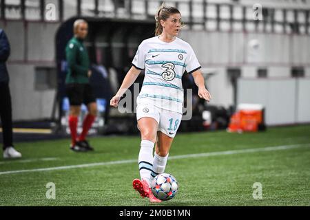 Maren MJELDE de Chelsea pendant la Ligue des champions de l'UEFA, Group A football match entre Paris Saint-Germain et Chelsea sur 20 octobre 2022 au stade Jean Bouin à Paris, France - photo Matthieu Mirville / DPPI Banque D'Images