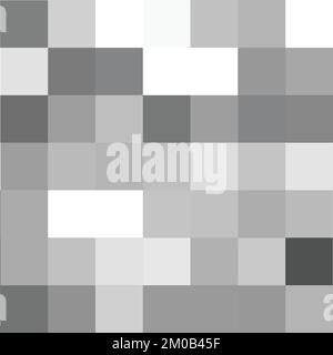 Mosaïque floue, censor effet flou texture Illustration de Vecteur