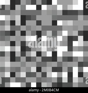 Mosaïque floue, censor effet flou texture Illustration de Vecteur