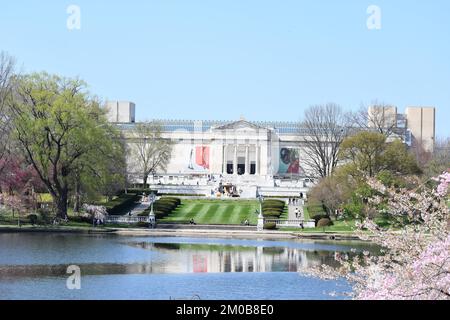 Une vue magnifique sur le Cleveland Museum of Art en Ohio Banque D'Images