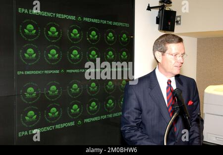 Mike Leavitt (images diverses) , Agence de protection de l'environnement Banque D'Images