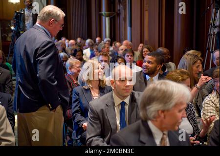 Bureau de l'administrateur (Lisa P. Jackson) - série des conférenciers du 40th anniversaire, William Ruckelshaus , Agence de protection de l'environnement Banque D'Images