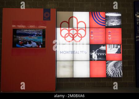 Montréal Jeux olympiques de 1976 au Stade olympique de Montréal, Québec, Canada Banque D'Images