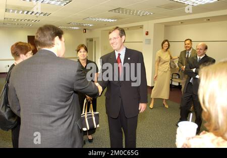 Reconnaissance de l'ESA à Crystal City , Agence de protection de l'environnement Banque D'Images