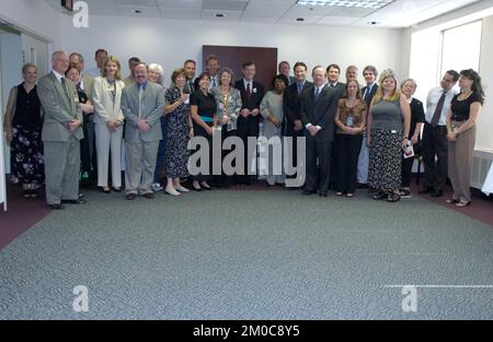 Reconnaissance de l'ESA à Crystal City , Agence de protection de l'environnement Banque D'Images