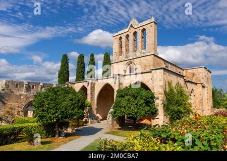 Monastère Bella Pais à Kyrenia, dans le nord de Chypre Banque D'Images