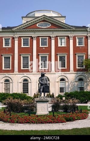 Bâtiment principal de l'hôpital de Pennsylvanie situé dans le centre ville de Philadelphie et fait partie du système de santé de l'Université de Pennsylvanie, PA Banque D'Images