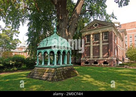 Bâtiment principal de l'hôpital de Pennsylvanie situé dans le centre ville de Philadelphie et fait partie du système de santé de l'Université de Pennsylvanie, PA Banque D'Images