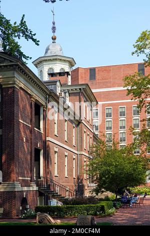 Bâtiment principal de l'hôpital de Pennsylvanie situé dans le centre ville de Philadelphie et fait partie du système de santé de l'Université de Pennsylvanie, PA Banque D'Images