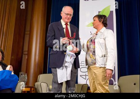 Bureau de l'administrateur (Lisa P. Jackson) - série des conférenciers du 40th anniversaire, William Ruckelshaus , Agence de protection de l'environnement Banque D'Images