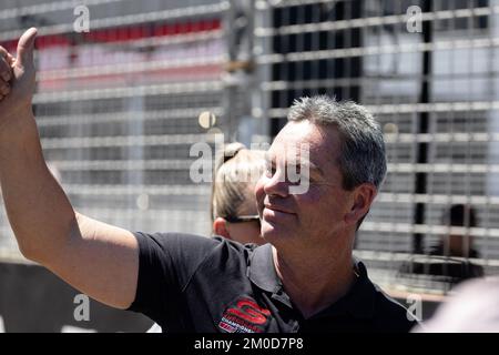 Adelaide Street circuit, Australie, 3 décembre 2022. Craig Lowndes pendant le Valo Adelaide 500 - Supercars au circuit de rue d'Adélaïde sur 03 décembre 2022 à Adélaïde, en Australie. Crédit : Ivica Glavas/Speed Media/Alay Live News Banque D'Images