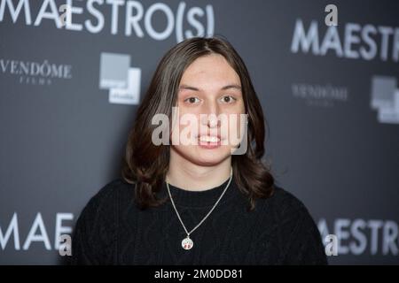 Nils Othenin-Girard assiste à la première du film 'Mastro s' Paris au cinéma UGC Normandie sur 06 décembre 2022 à Paris, France. Photo de Nasser Berzane/ABACAPRESS.COM Banque D'Images