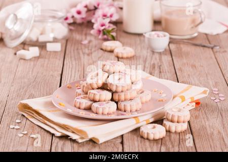 Biscuits Canestrelli. Banque D'Images