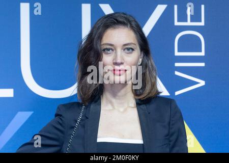 5 décembre 2022, Rome, Italie: L'actrice italienne Margareth MadÃ¨ assiste au tapis rouge pendant 30 ans de Lux Vide à l'hôtel Eden de Rome (Credit image: © Matteo Nardone/Pacific Press via ZUMA Press Wire) Banque D'Images