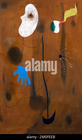 Painting, Joan Miro, 1925, Berlin Neue Nationalgalerie, Berlin, Allemagne, Europe Banque D'Images