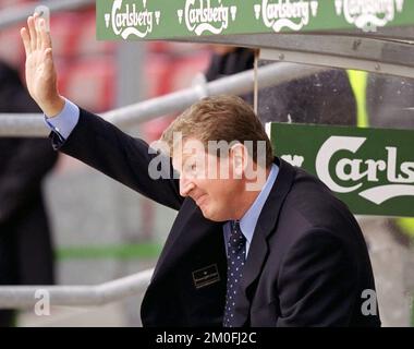 FCK - Haderslev 5-1. Le nouvel entraîneur des FCKs, Roy Hodgson, a été satisfait de l'effort de l'équipe. (Morten Bjørn Jensen / Polfoto) Banque D'Images