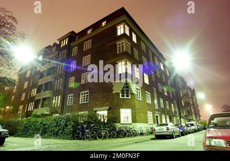 Helle Thorning-Schmidt et son mari Stephen Kinnock, fils de Neil Kinnock, sont propriétaires de cet appartement de 106 mètres carrés au port d'Amager à Copenhague. Banque D'Images