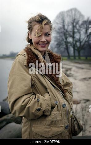 L'actrice hollywoodienne Connie Nielsen est pour la première fois dans un film danois. Le titre est 'Brodre' (Frères) et le directeur est Susanne Bier. Connie Nielsen est connue pour ses rôles dans Gladiator, The Haunted et One Hour photo. Banque D'Images