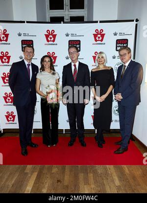 Prince Joachim, Princesse Marie, lors d'un dîner de charité pour l'organisation 'Top Madsretombées' (Stop Naperage food) à Copenhague, Danemark, 24th novembre 2016 Banque D'Images