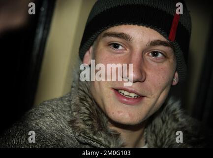 Nicklas Bendtner d'Arsenal Banque D'Images