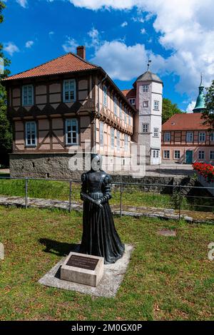 Château de Fallersleben, Wolfsburg, Basse-Saxe, Allemagne, Europe Banque D'Images