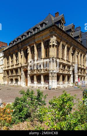France, Seine Maritime, Rouen, place de la Cathédrale, centre d'information touristique construit au 15th siècle, ancien bureau financier Banque D'Images