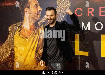 Milan, Italie, 06th décembre 2022. Cesare Cremonini assiste à la présentation de son film 'Cremonini Imola 2022 Live' au Space Cinema Odeon à Milan, en Italie. Crédits: Maria Laura Arturi/Alamy Live News Banque D'Images