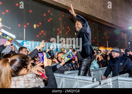 Italie 6 décembre 2022 Cesare Cremonini au cinéma Odeon pour Imola Live 2022 à Milan © Andrea Ripamonti / Alamy Banque D'Images