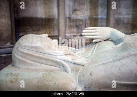 Tombeaux des Rois de France à la Basilique Saint-Denis, Paris Banque D'Images