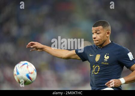 Doha, Qatar. 26th novembre 2022. Kylian Mbappe (FRA) football: Coupe du monde de la FIFA Qatar 2022 match du Groupe D entre la France et le Danemark au stade 974 à Doha, Qatar . Credit: FAR EAST PRESS/AFLO/Alamy Live News Banque D'Images