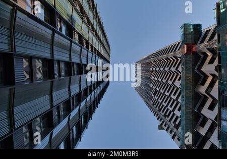 Régénération du Croydon central en décembre Banque D'Images