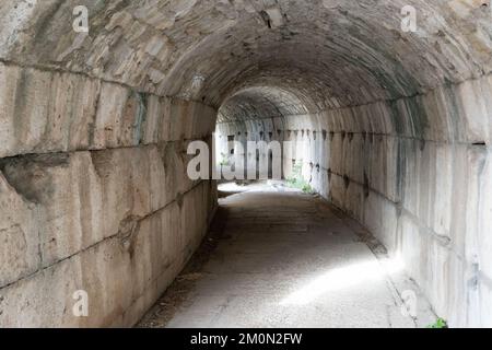 Théâtre grec ancien à Miletus, Turquie Banque D'Images