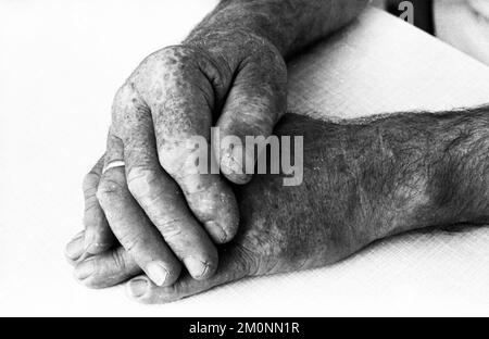 Les Pluemers de Dortmund ont légué leur propriété, leur maison et leur terre au Parti communiste allemand (DKP) pendant leur vie, 25.06.1976 à Dortmund, Banque D'Images