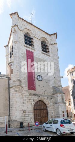 Église notre Dame de la place du Beffroy, Sancerre, France Banque D'Images