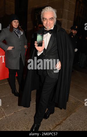 Milan, Italie. 07th décembre 2022. Milan, Teatro alla Scala. Ouverture le soir. Photo: Morgan Credit: Agence de photo indépendante/Alamy Live News Banque D'Images
