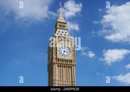 Big Ben, Elizabeth Tower à Londres Angleterre Royaume-Uni Banque D'Images