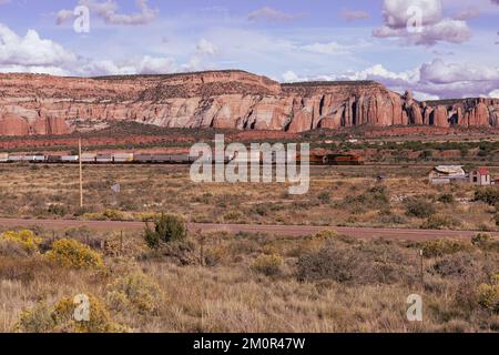 Panorama à Gallup, Nouveau-Mexique Banque D'Images