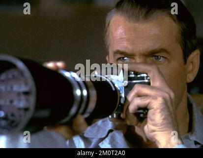 Glace arrière James Stewart Banque D'Images