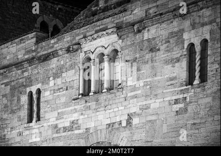 Art ancien à Bevagna. Ombrie Banque D'Images