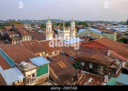 Myanmar, Birmanie, Mawlamyine, Moulmein, Banque D'Images