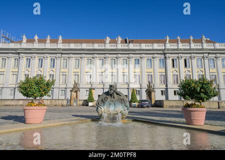 Brunnen Ansbacchantin, Residenz, Promenade, Ansbach, Bayern, Allemagne Banque D'Images