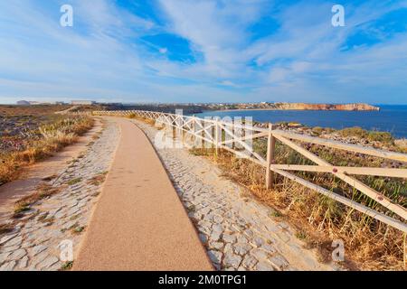 Cabo de São Vicente, Algarve, Portugal Banque D'Images