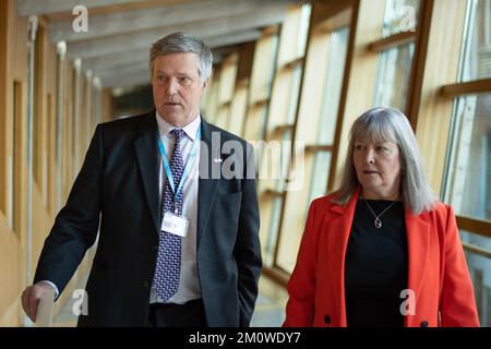 Édimbourg, Écosse, Royaume-Uni. 8th décembre 2022. PHOTO : séance hebdomadaire des questions des premiers ministres au Parlement écossais, Holyrood. Crédit: Colin D Fisher crédit: Colin Fisher/Alay Live News Banque D'Images